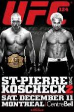 Watch UFC 124 St-Pierre vs Koscheck 2 Online Projectfreetv