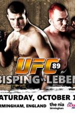 Watch UFC 89: Bisping v Leben Projectfreetv
