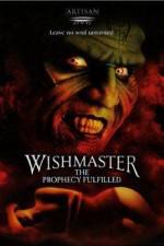 Watch Wishmaster 4: The Prophecy Fulfilled Online Projectfreetv