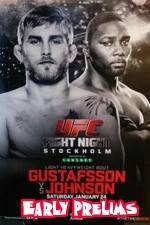 Watch UFC on Fox 14 Gustafsson vs Johnson Early Prelims Online Projectfreetv