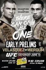 Watch UFC 188 Cain Velasquez vs Fabricio Werdum Early Prelims Projectfreetv