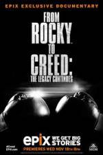Watch From Rocky to Creed: The Legacy Continues Projectfreetv
