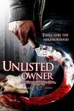 Watch Unlisted Owner Projectfreetv