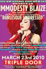 Watch Burlesque Undressed Projectfreetv