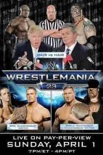 Watch WrestleMania 23 Projectfreetv