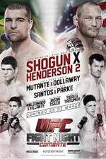 Watch UFC Fight Night Shogun vs Henderson 2 Projectfreetv