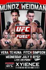 Watch UFC on FUEL 4: Munoz vs. Weidman Projectfreetv