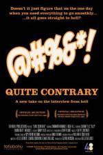 Watch Quite Contrary Projectfreetv