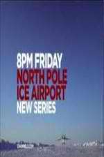 north pole ice airport tv poster