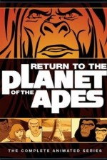 return to the planet of the apes tv poster