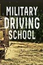 military driving school tv poster