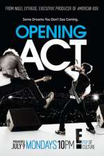 opening act tv poster
