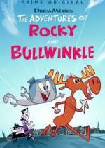 the adventures of rocky and bullwinkle tv poster