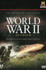 world war ii in colour tv poster