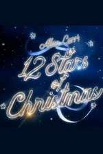 alan carrs 12 stars of christmas tv poster