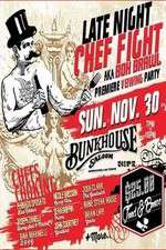 late night chef fight tv poster