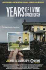 years of living dangerously tv poster