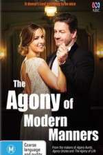 the agony of modern manners  tv poster