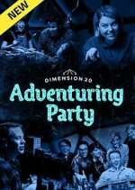 dimension 20's adventuring party tv poster