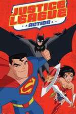 justice league action tv poster