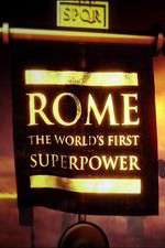 rome: the world's first superpower tv poster