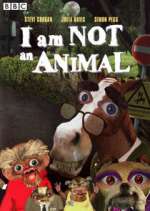 i am not an animal tv poster