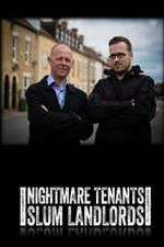 nightmare tenants, slum landlords tv poster