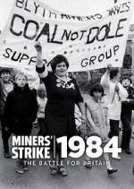 the miners' strike 1984: the battle for britain tv poster