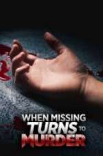 when missing turns to murder tv poster